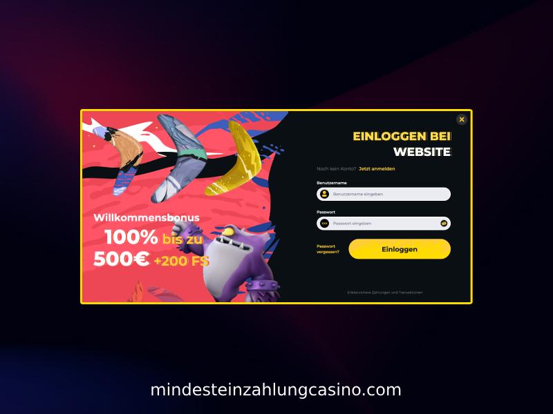 Wie tätigt man eine Einzahlung im Boomerang Casino? Zahlungsmethoden