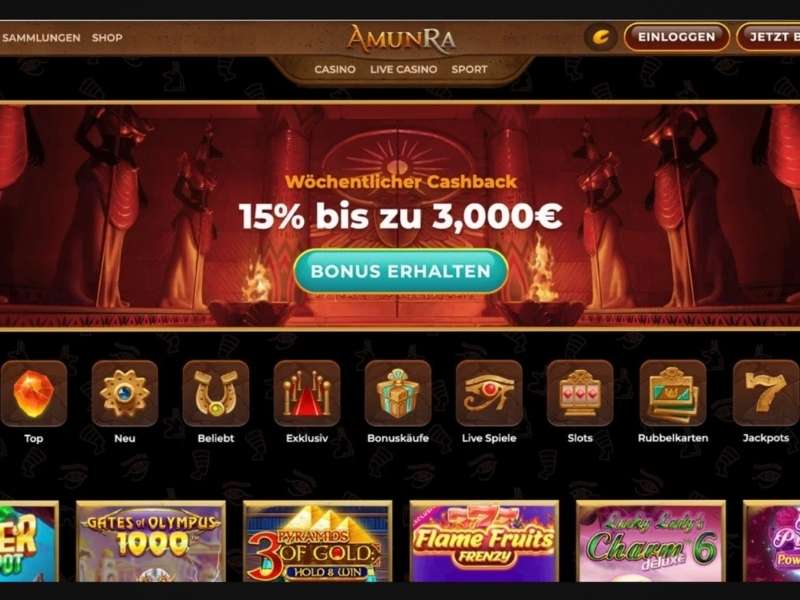 AmunRa Casino Erfahrungen